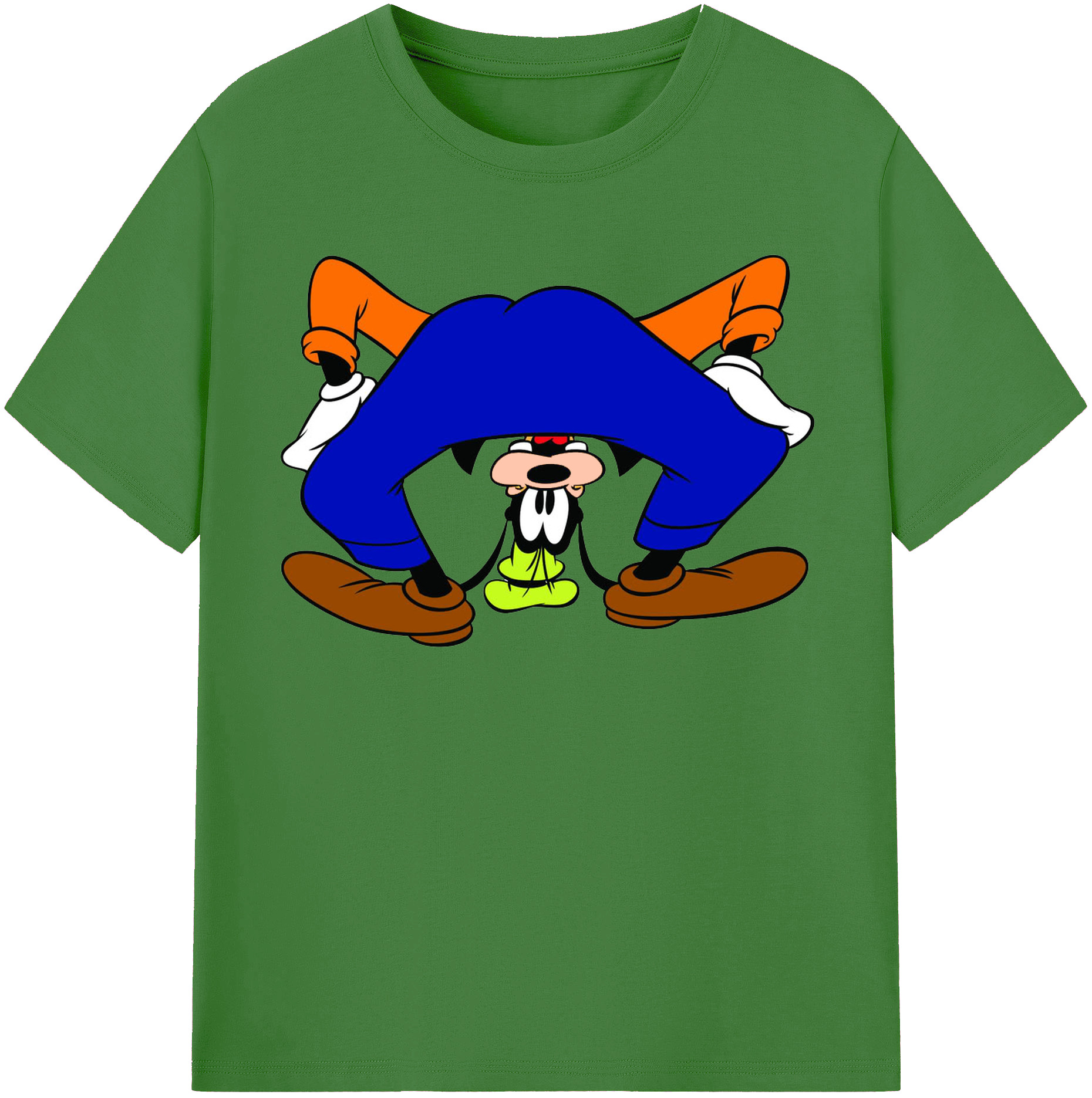 （画像用） ミッキーマウス Mickey Mouse レディースカジュアルプリントTシャツ（綿100％）